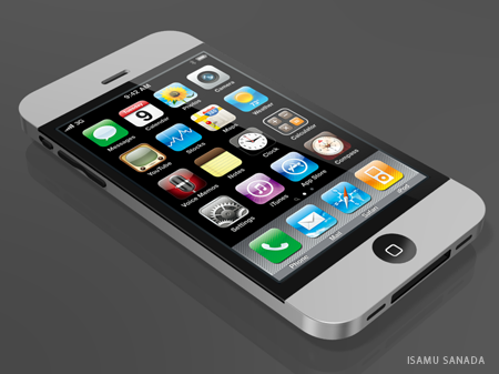 Concept di iPhone 4g di Isamu Sanada