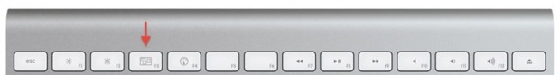 Tasti nuove tastiere Apple Wireless accesso ad Exposé