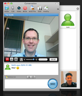 video chat nel nuovo messenger for mac