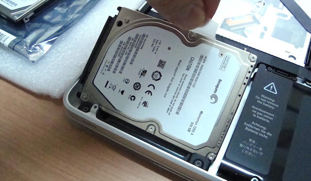 sostituire hard disk macbook