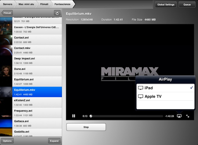airvideo airplay video