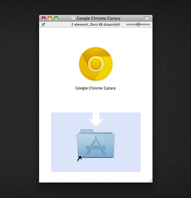 Google Chrome Canary logo