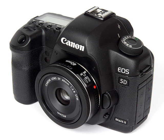 Canon 40 2.8 su Canon 5D