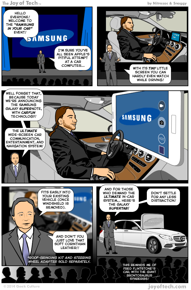 samsung in the car
